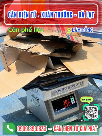 Cân điện tử ở Xuân Trường - Đà Lạt, Lâm Đồng - Cân Gia Phát