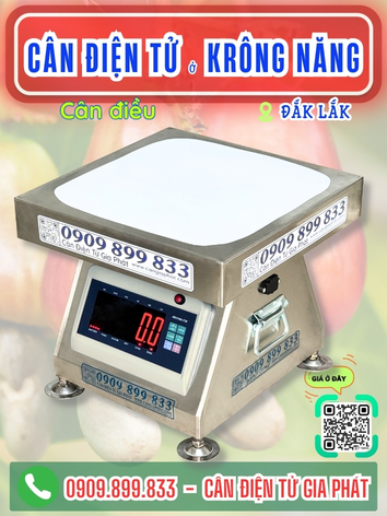 Cân điện tử ở xã Krông Năng Đắk Lắk