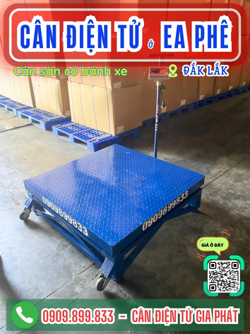 Cân điện tử ở xã Ea Phê Đắk Lắk