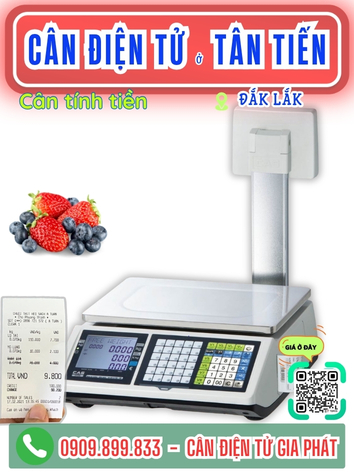 Cân điện tử ở Tân Tiến Đắk Lắk - Cân Gia Phát