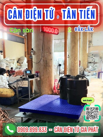 Cân điện tử ở Tân Tiến Đắk Lắk - Cân Gia Phát