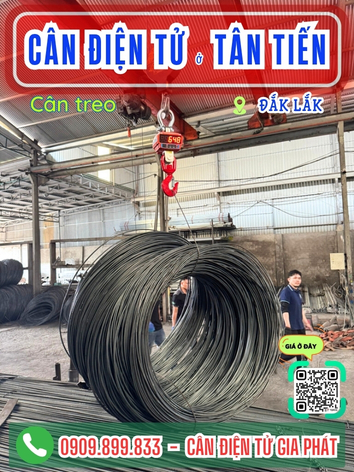 Cân điện tử ở Tân Tiến Đắk Lắk - Cân Gia Phát