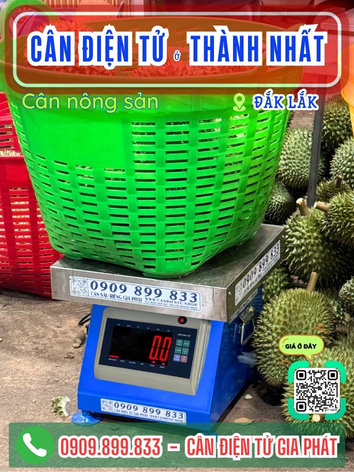 Cân điện tử ở phường Thành Nhất Đắk Lắk